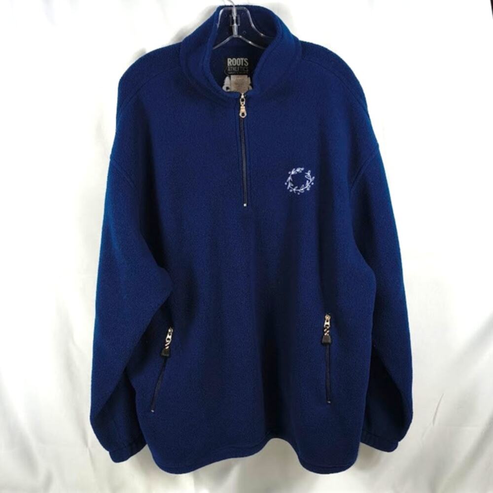 USA Olympic Roots Athletics XL 1/4 Zip Fleece Pullover